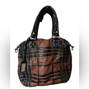 American Glamour Badgley Mischka Shoulder Bag